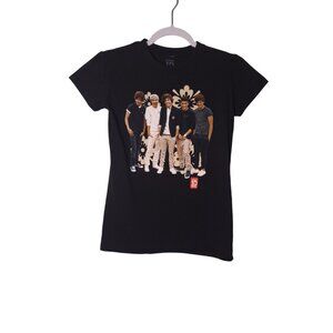 One Direction Group Photo USED Women's Fitted Shirt (XS, Pop, 1D, Harry Styles)